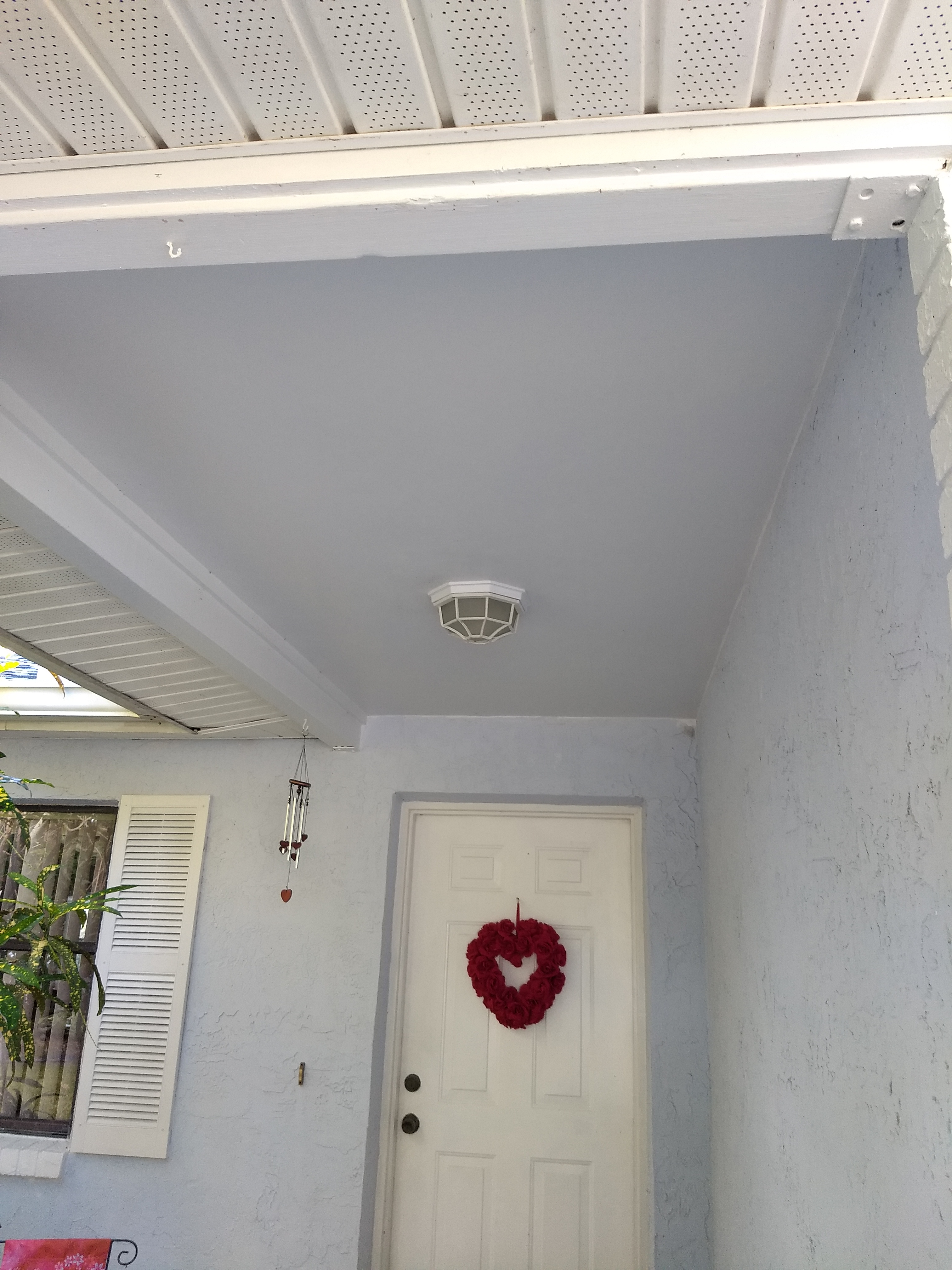 Front Entry Ceiling After