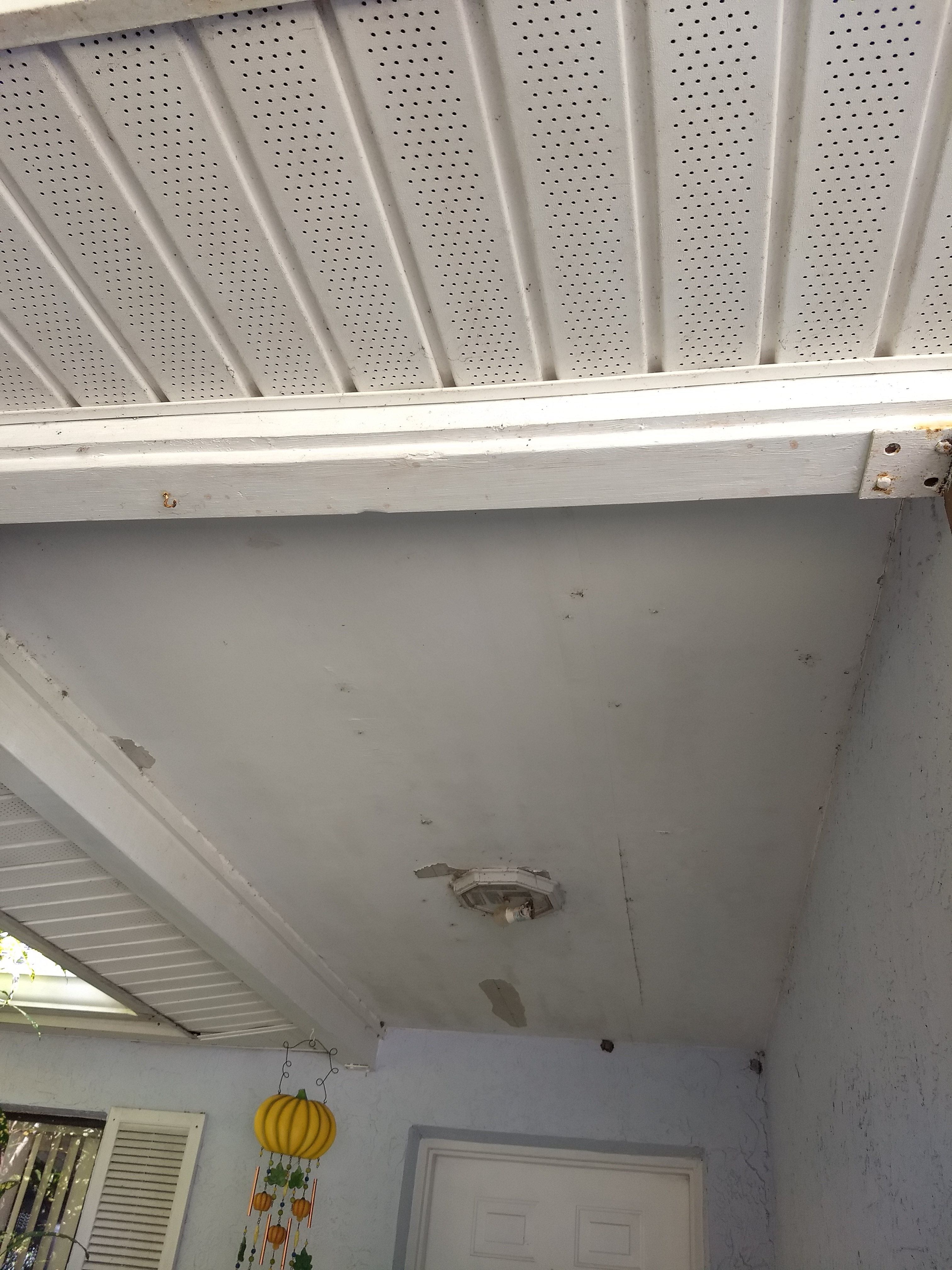 Front Entry Ceiling Before