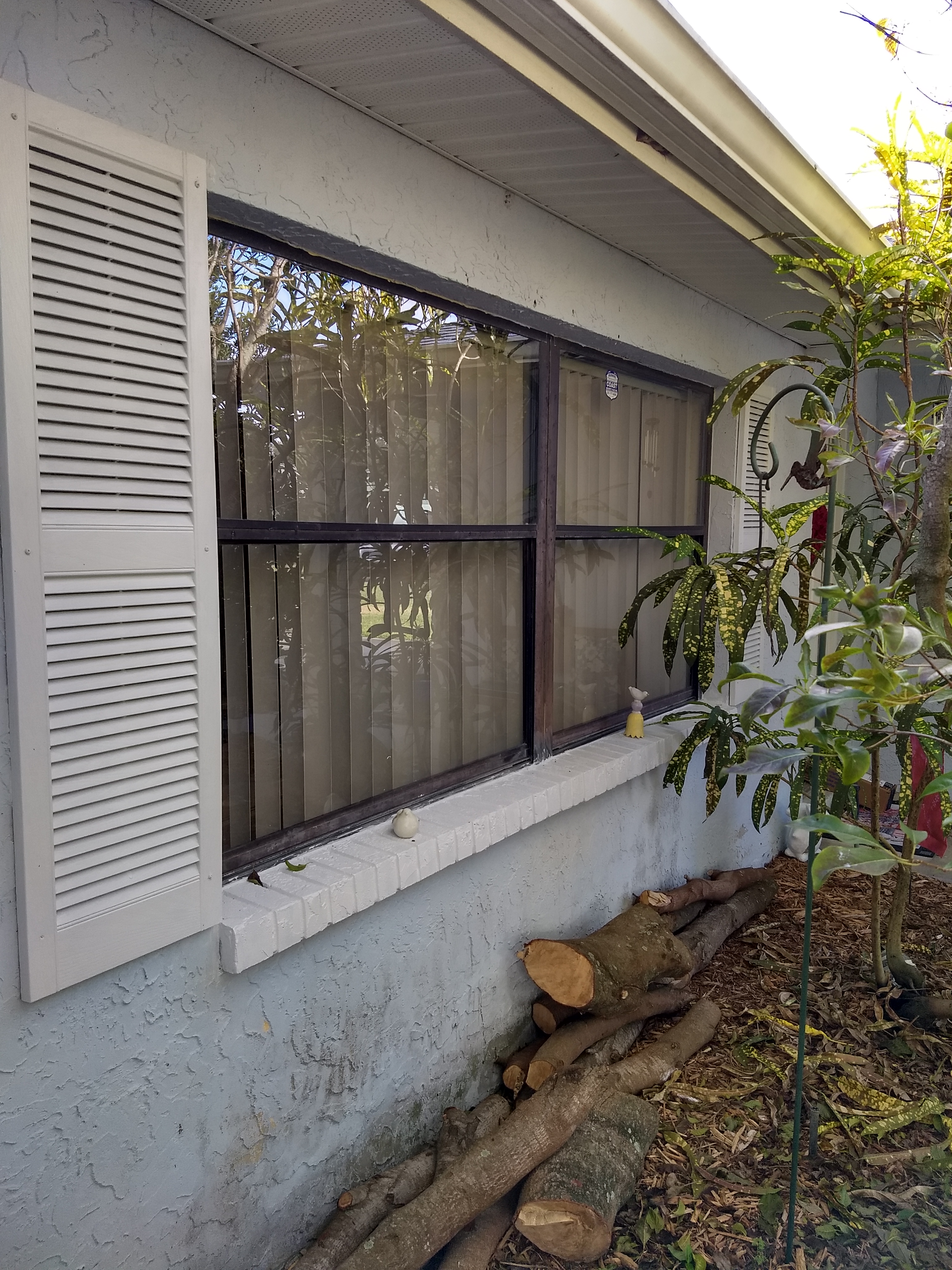Front Window Sill Done