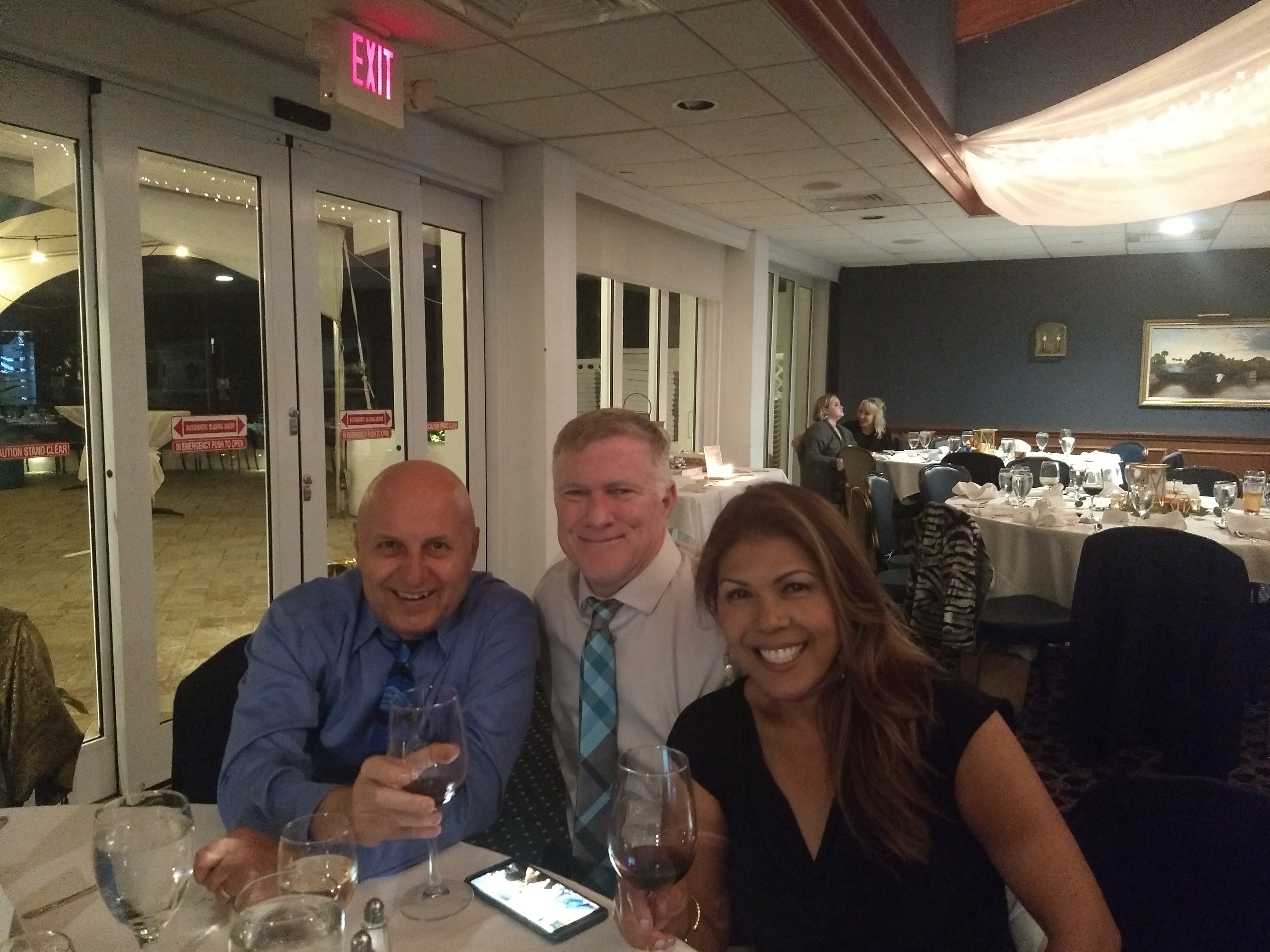 Me, Scott and Vi at Jim's Daughter Sara's Wedding