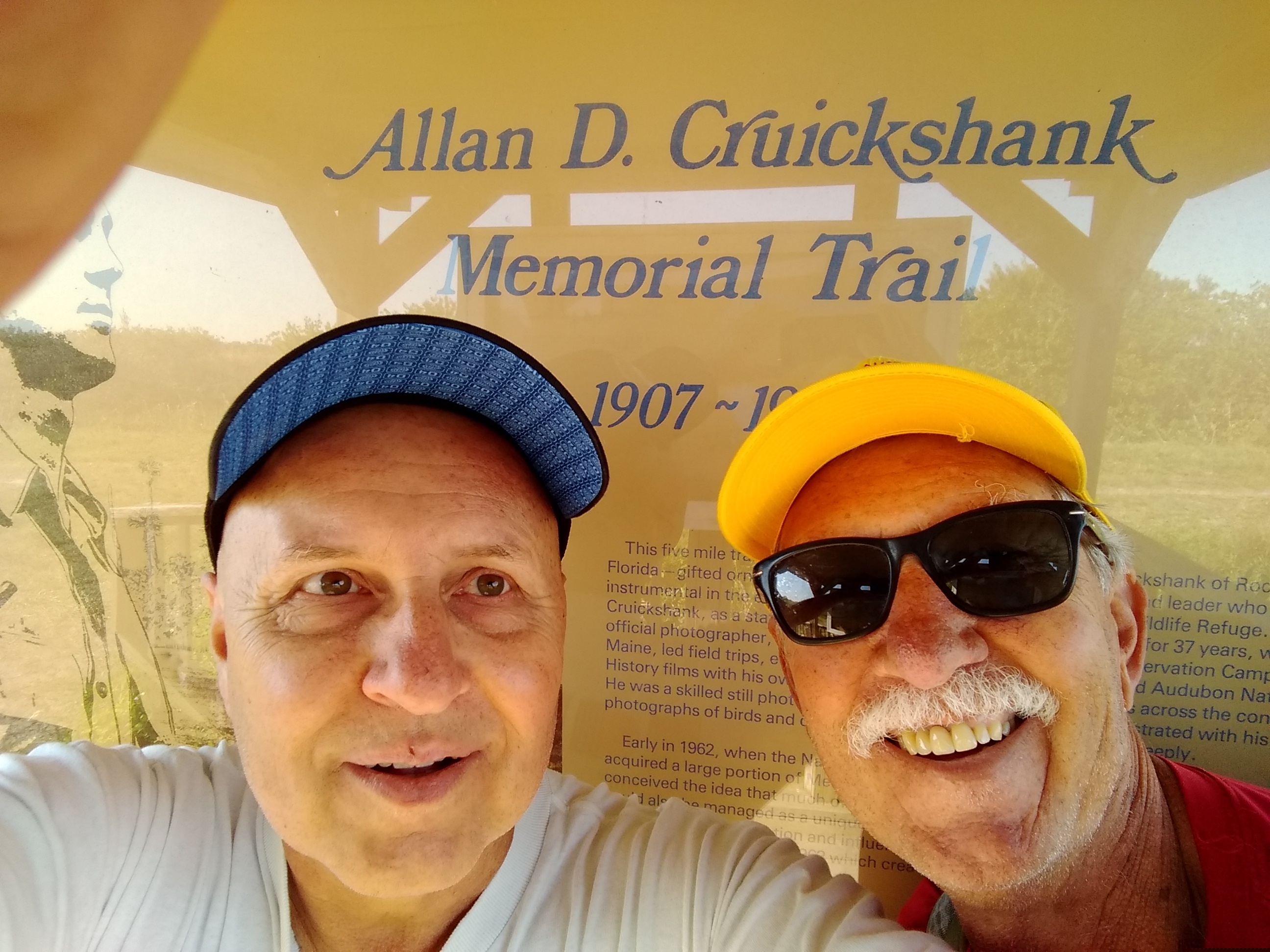 John and me at the end of the Cruikshank Trail