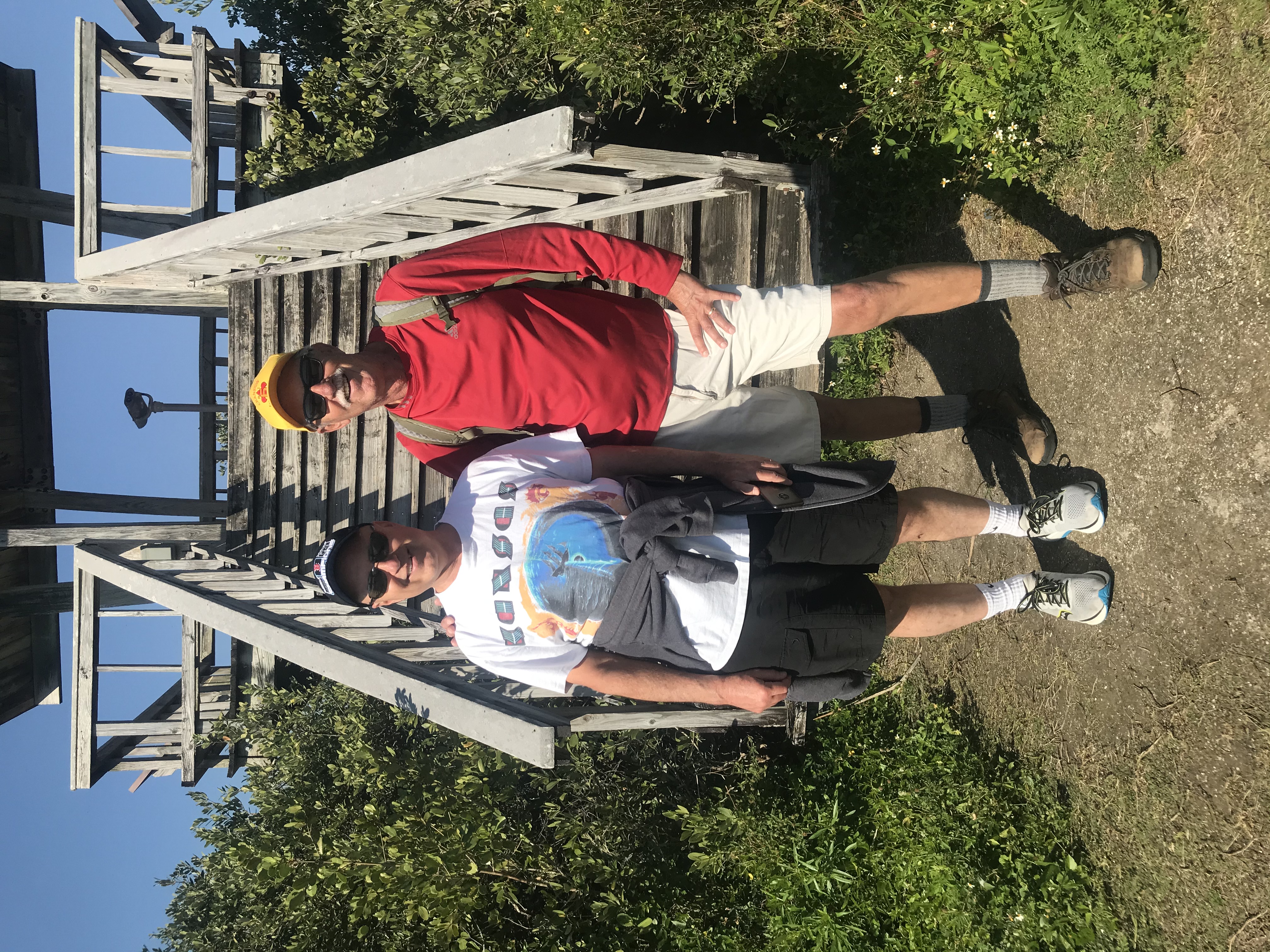 John and me at the end of the Cruikshank Trail