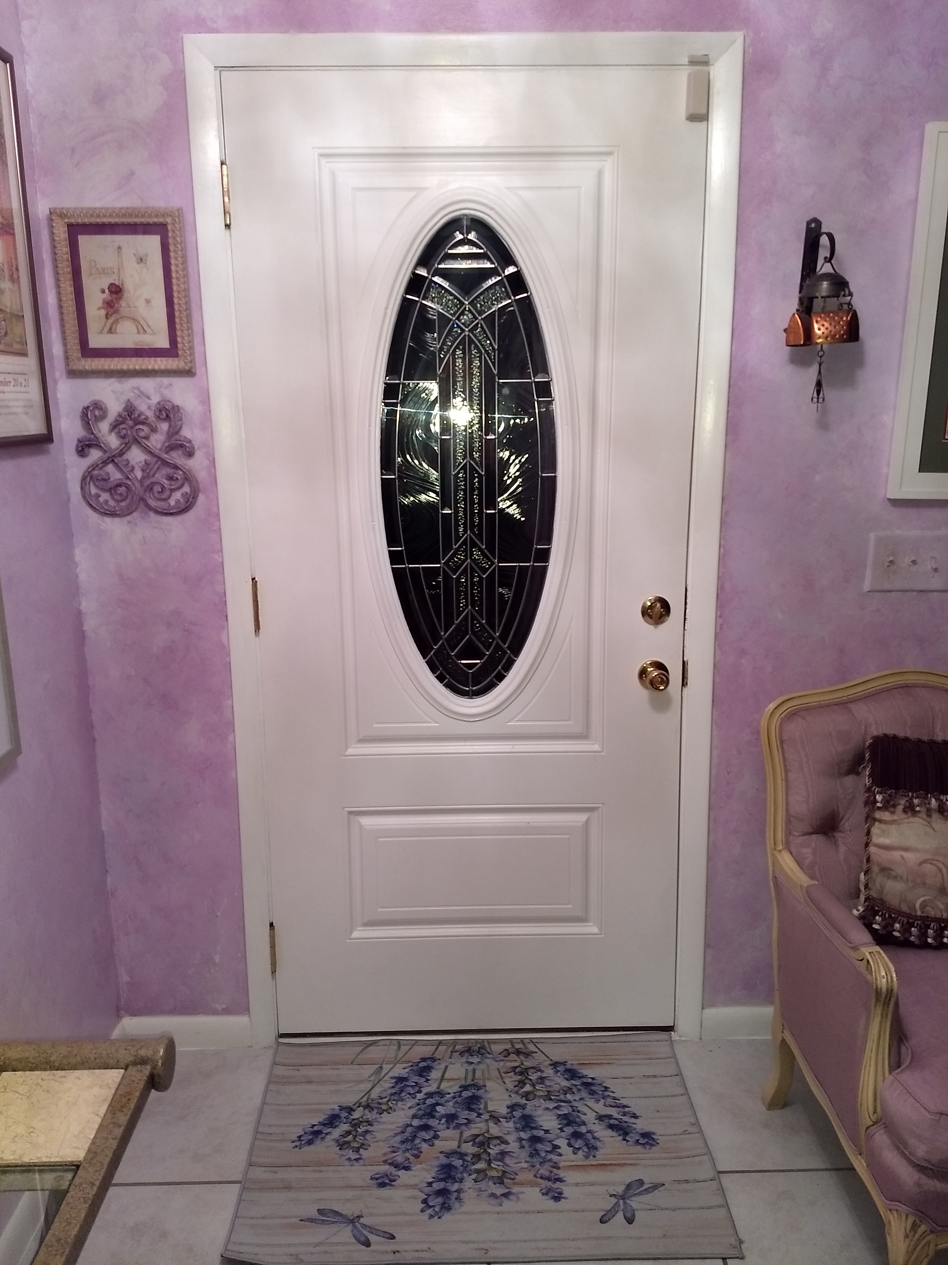 New Front Door Inside