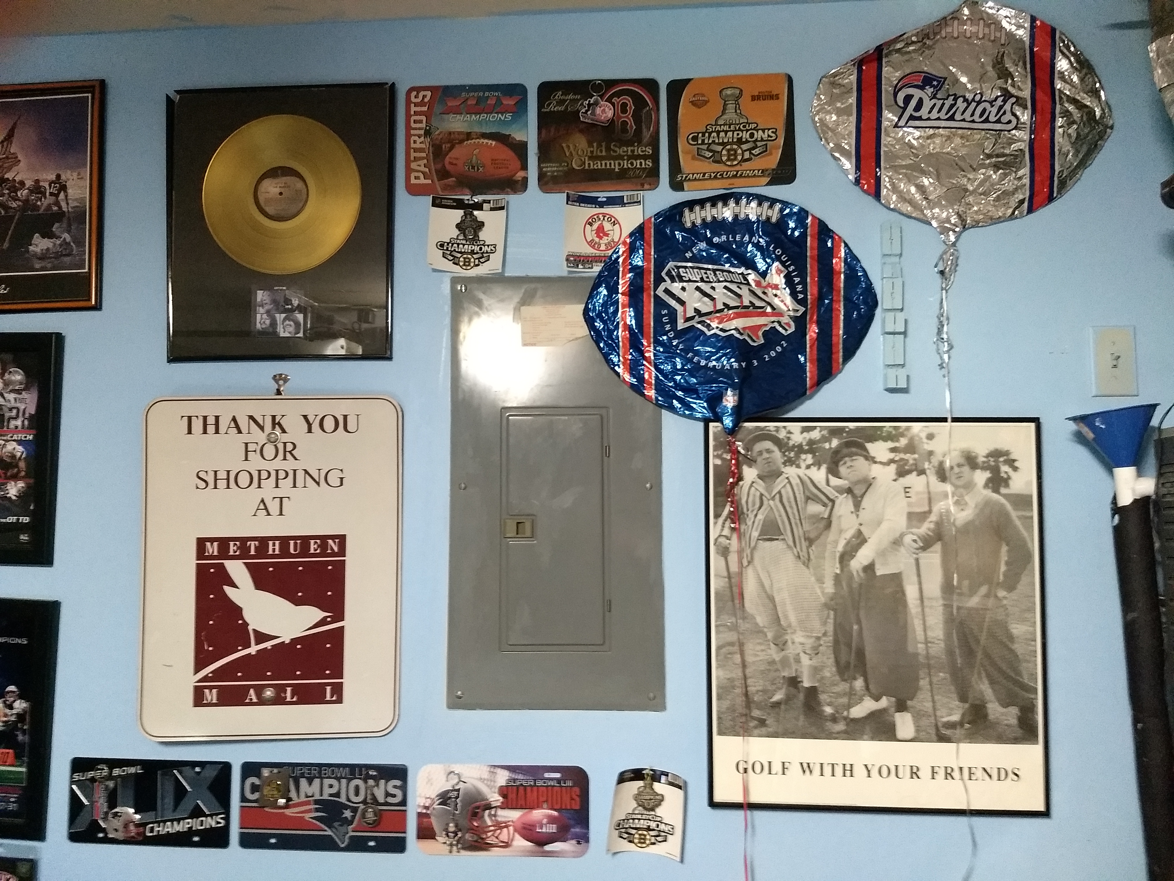 Garage East Wall after