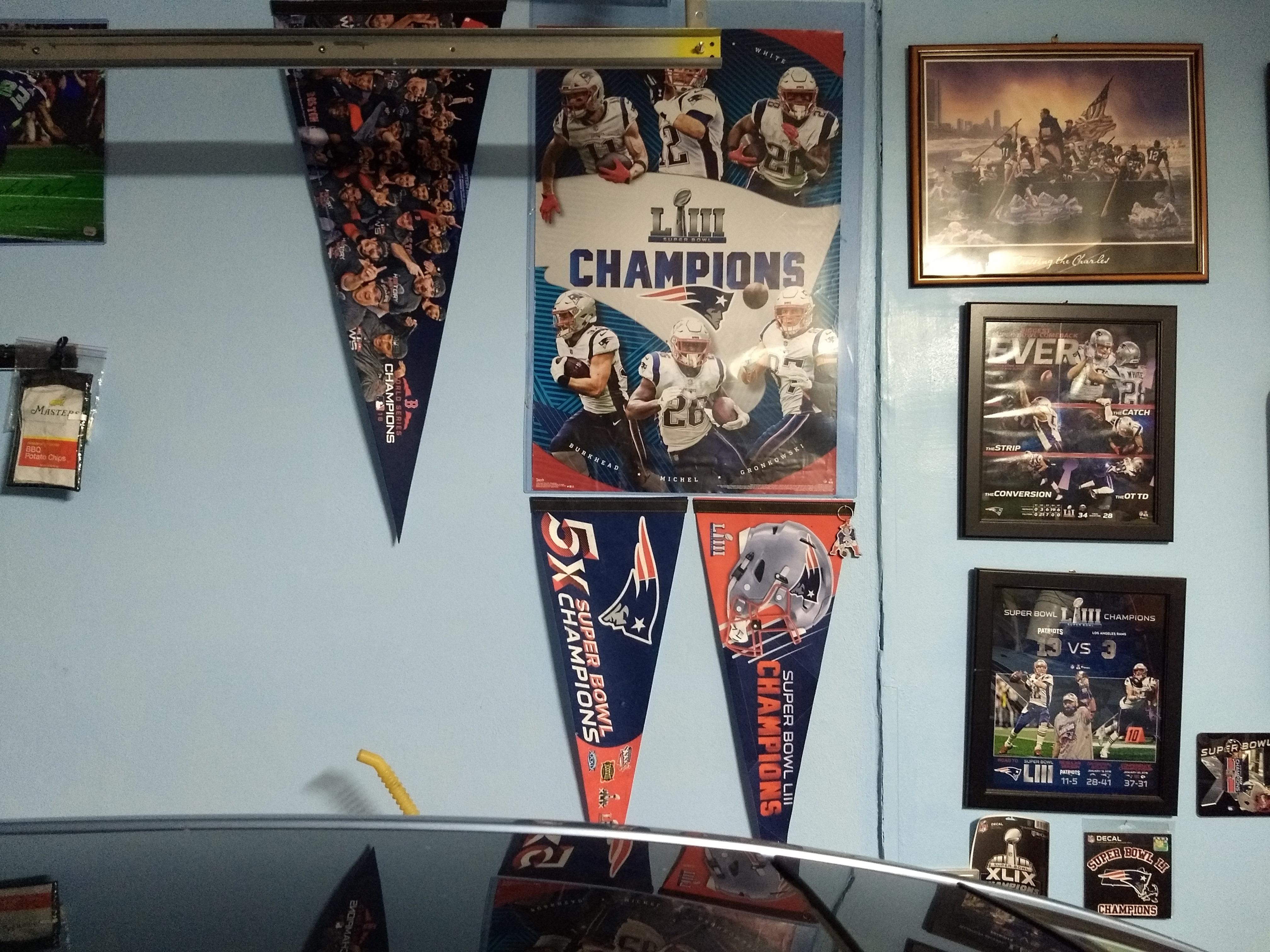 Garage East Wall after