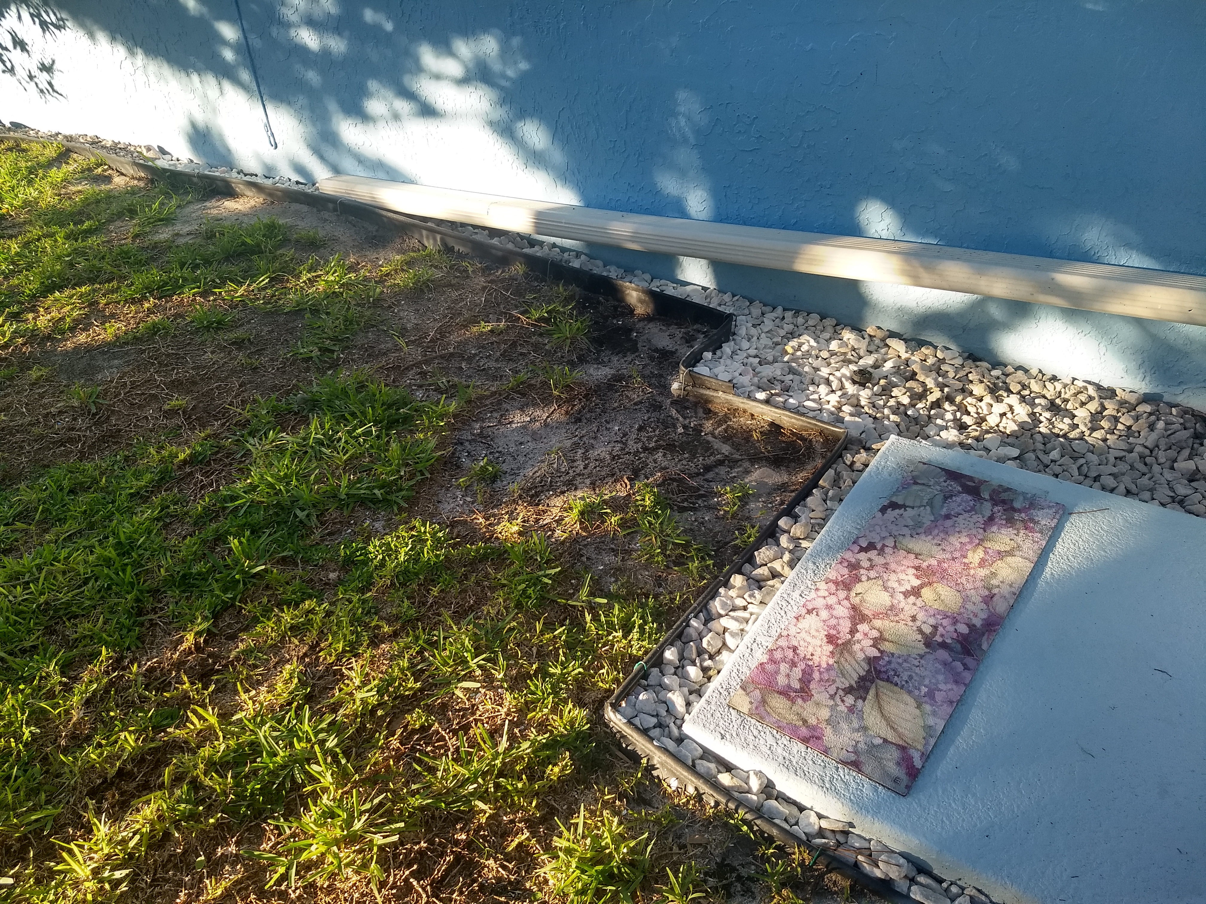 Gutter extension and French drain