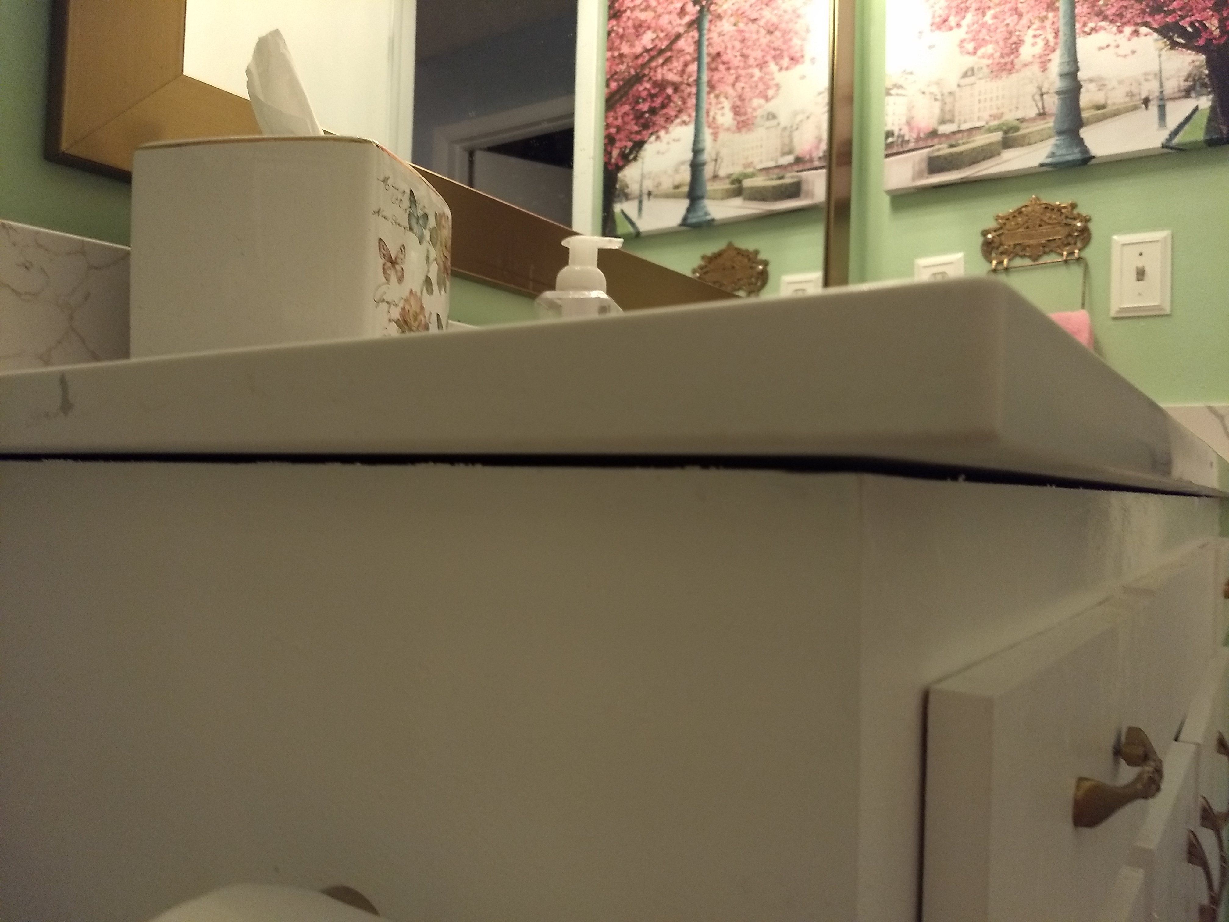 Vanity Install Workmanship Problems